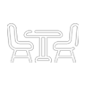 Restaurant bar icons