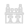 Rooftop bar icons