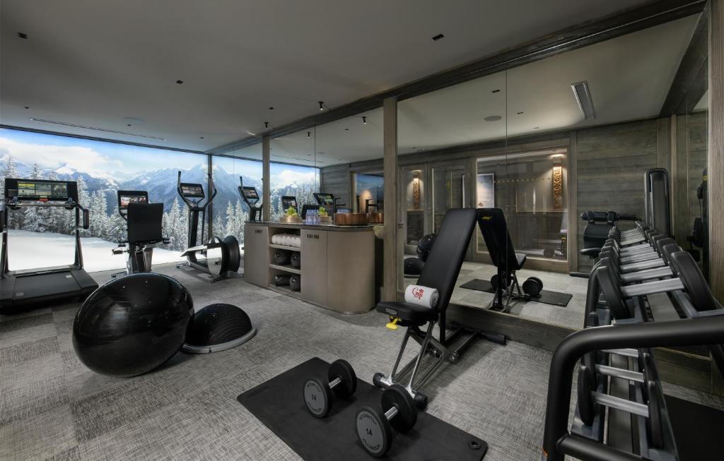 Hotel Le K2 Chogori Wellness France Gym