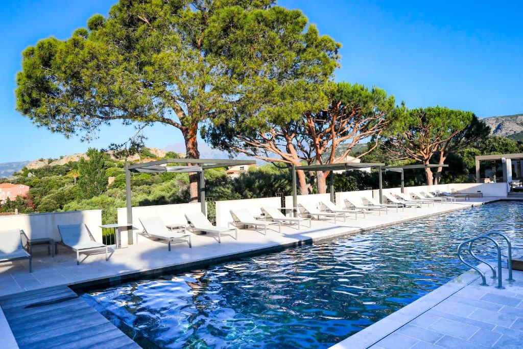 La Villa Calvi Wellness Hotel France Pool